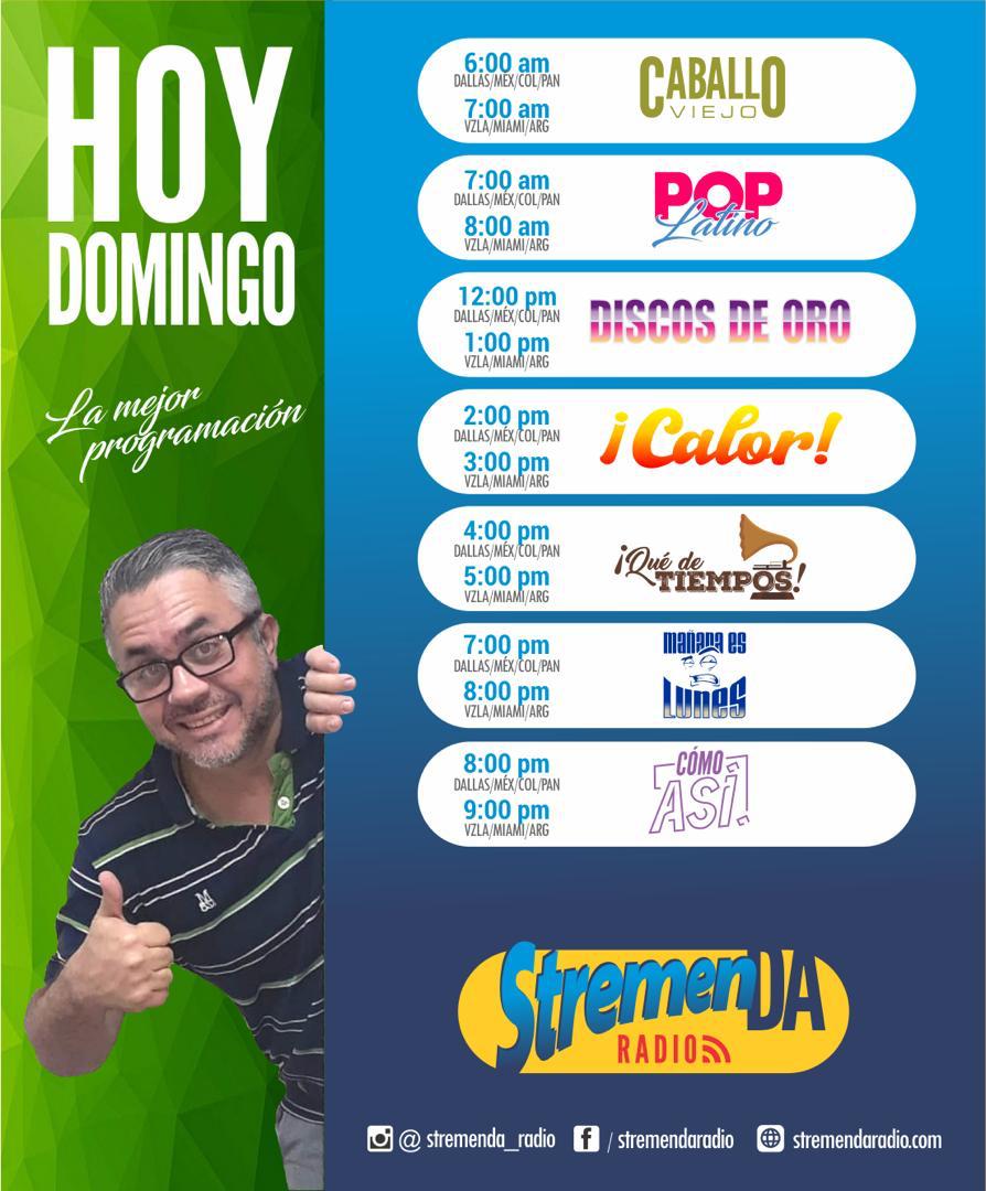 Programación Día 7 - Domingo